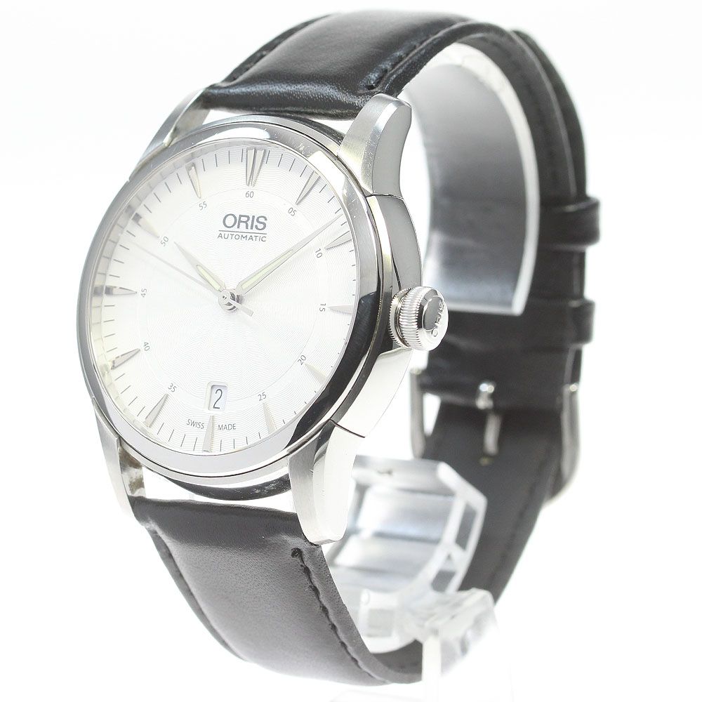 オリス ORIS 7670 アートリエ スケルトン 自動巻き メンズ_846649