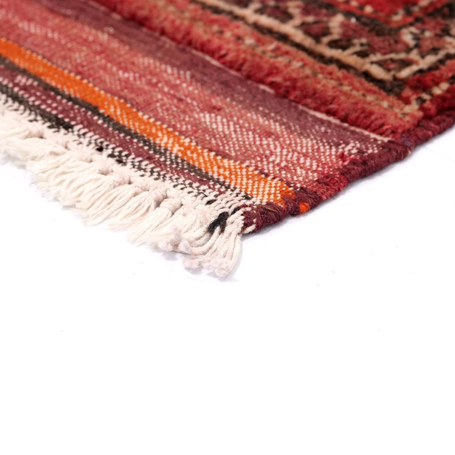 グーチャン 1950年代 2850×1860mm セミアンティーク ダイヤモンドモチーフ 手織り - carpet-アンティークペルシャ絨毯 ヴィンテージラグ専門店 MARWIL-DEMENAGEMENTS_CH