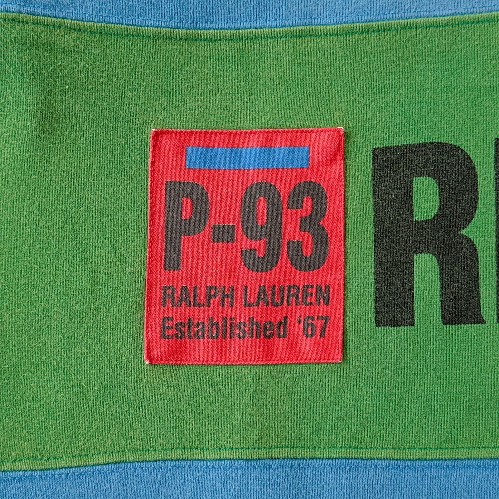 90s Polo by Ralph Lauren ラルフローレンP-93 RLPC67 ラガーシャツ