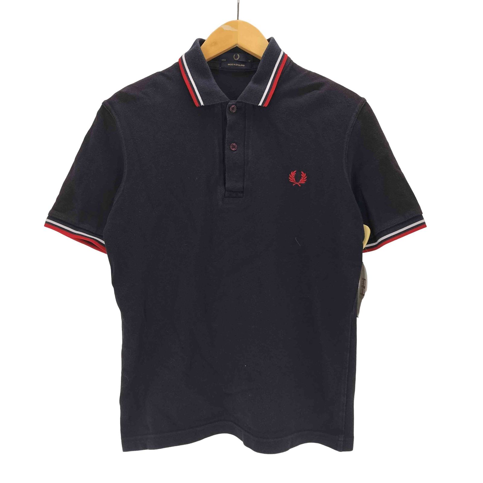 フレッドペリー FRED PERRY England製 鹿の子シャツ メンズ UK