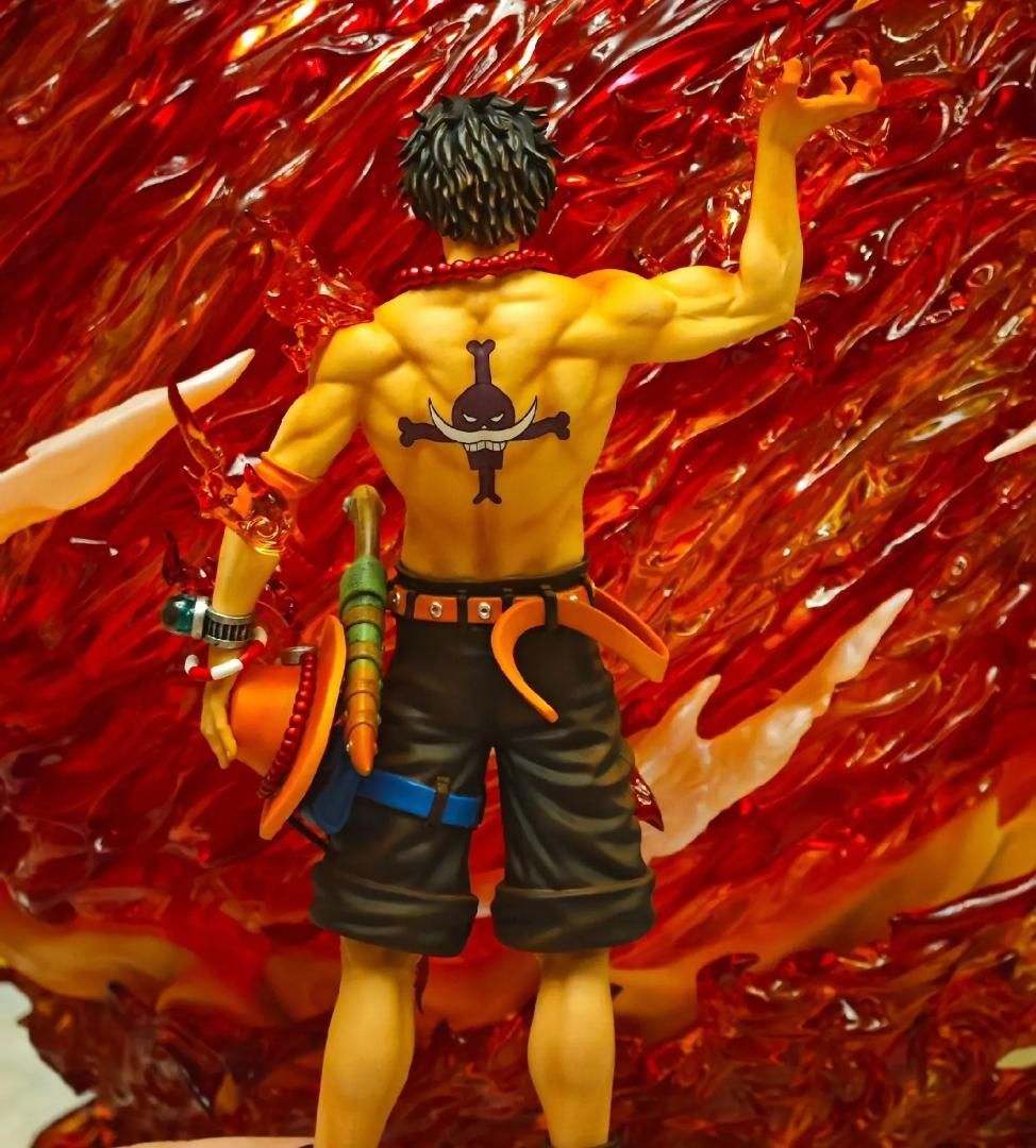 ワンピース 大炎戒炎帝 ポートガス・D・火拳のエース ガレージキット フィギュア ワンピース 大炎戒炎帝 ポートガス・D・火拳のエース ガレージキット