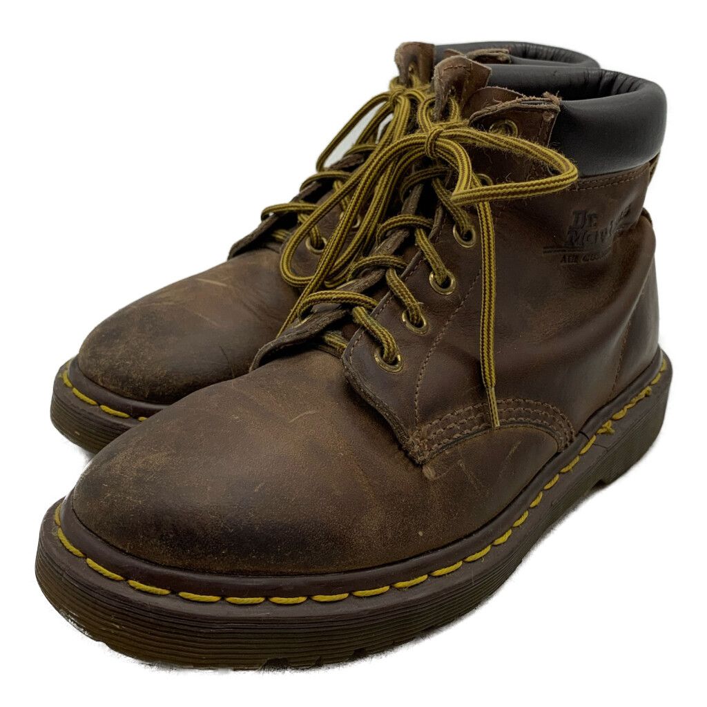 イングランド製 Dr.Martens ドクターマーチン 6ホール ブーツ ダークブラウン (メンズ 25.0cm相当) 中古 古着 KA1740