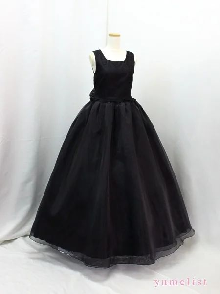 ゆめりすとカトヴィツェv2 ネイビー 165 LONG 演奏会用子供ドレス