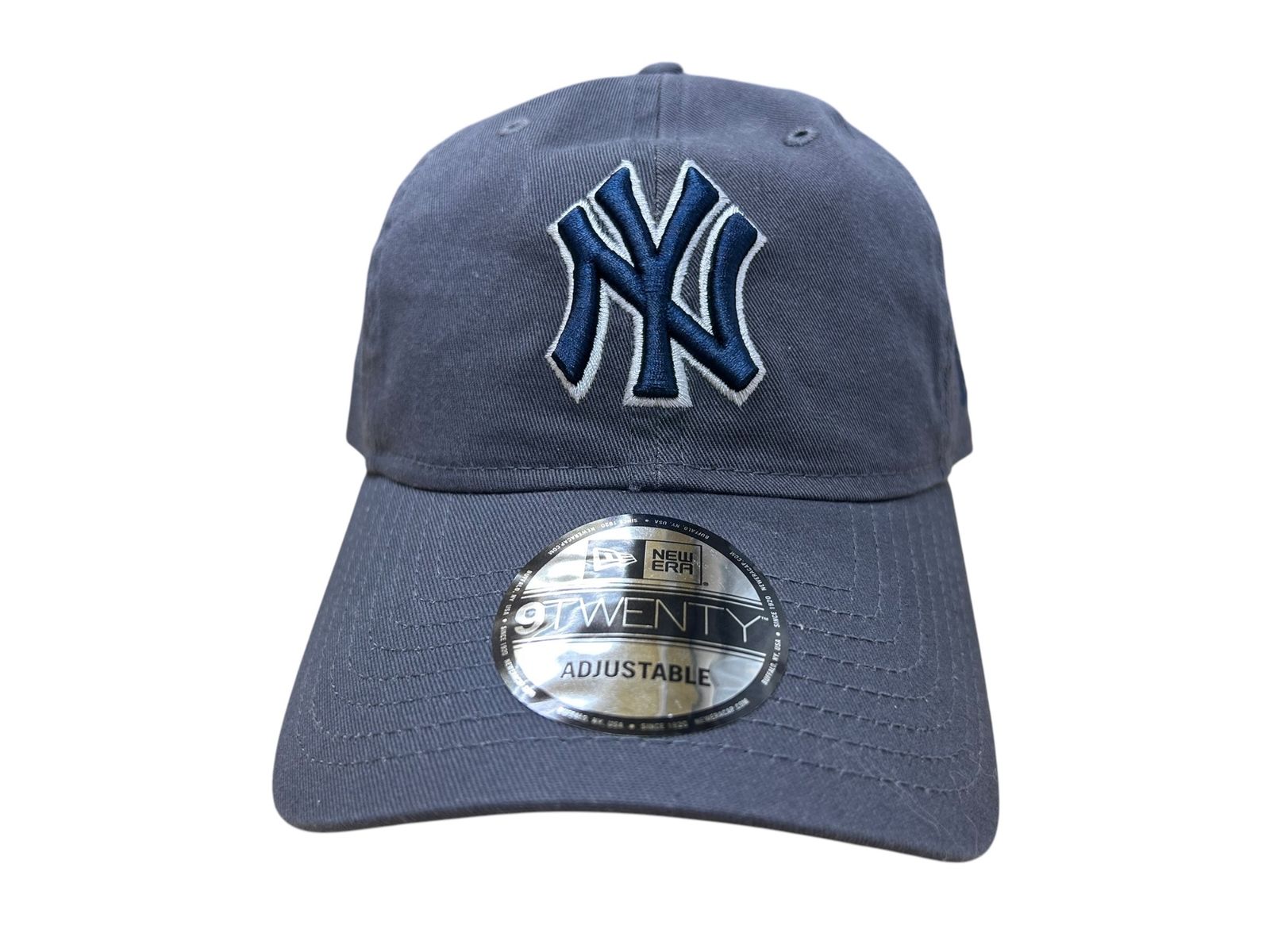 NEWERA (ニューエラ) 9TWENTY  ニューヨーク・ヤンキース ベースボールキャップ CAP MLB 60235294 F チャコールグレー×ネイビー ウィメンズ/027