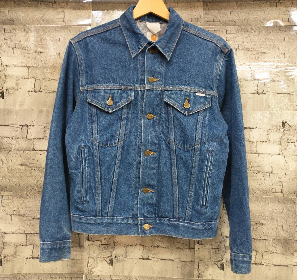 carhartt wip カーハート　デニムジャケット　インディゴ Carhartt WIP（カーハートWIP） ジップアップデニムパーカ