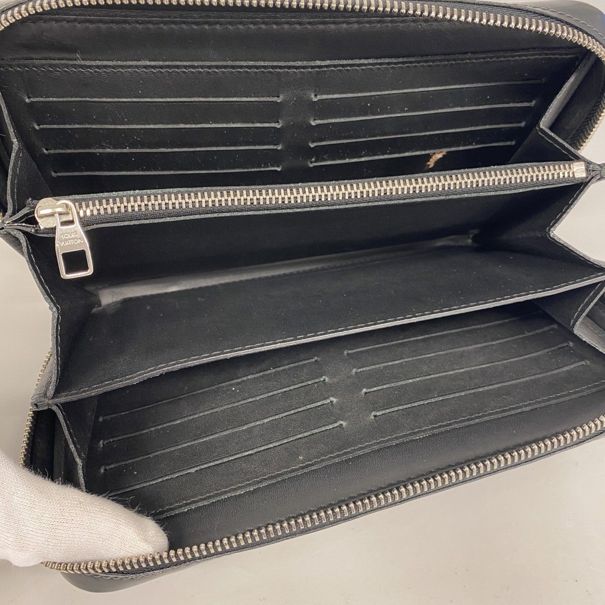 5gc3991-h】ルイヴィトン 長財布 ダミエ・コバルト