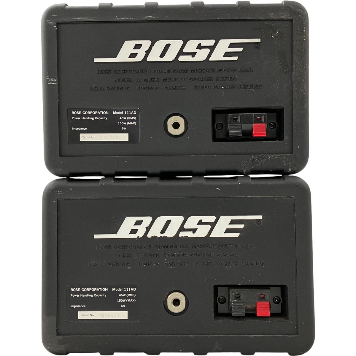BOSE 111AD 天吊金具付き BOSE 111AD スピーカー システム ペア 天吊り金具付 オーディオ
