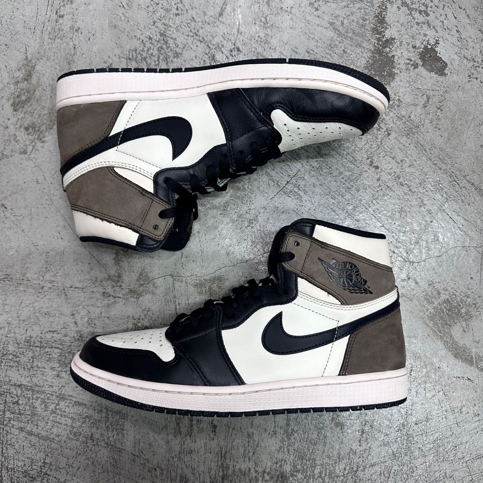 NIKE Air Jordan 1 High OG Sail Dark Mocha Black ダークモカ
