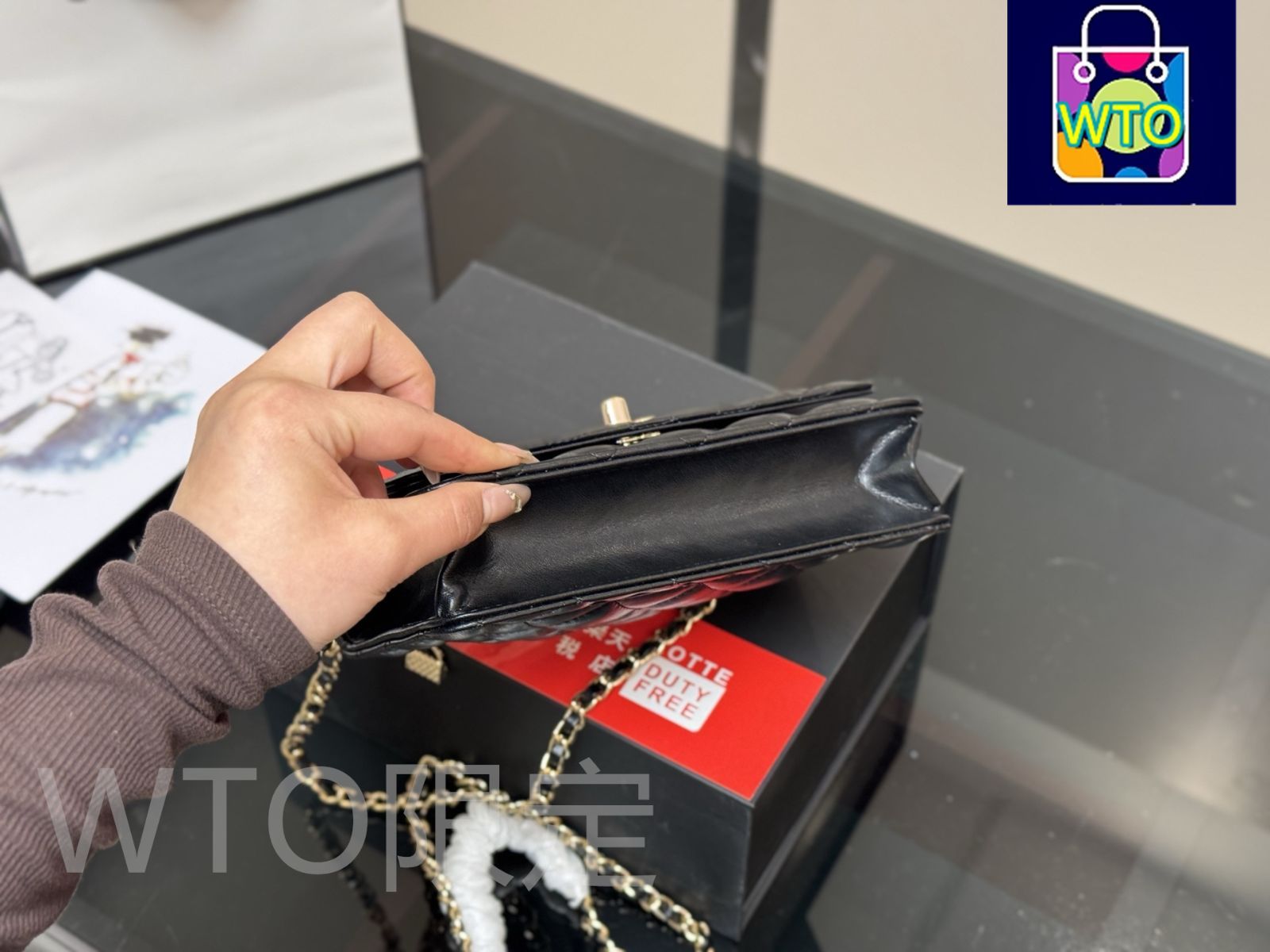 今日特価】Chanel 24A WOC Wallet On Chain Bag - 24A