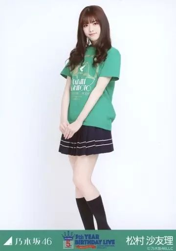 乃木坂46 松村沙友理　生写真　チア 中古】生写真(乃木坂46) 松村沙友理/全身(見切れ)・「橋本卒コンライブ