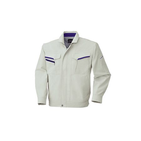 【新品・7営業日以内発送】4930269303030 bigborn 477 ナガソデジヤケツト 色：ロイヤルブルーXシルバーグレー サイズ：EL【沖縄離島販売不可】