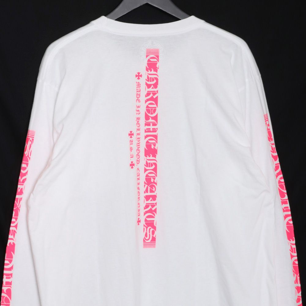 未使用 CHROME HEARTS NEON STRIPE T-SHIRT - メルカリ