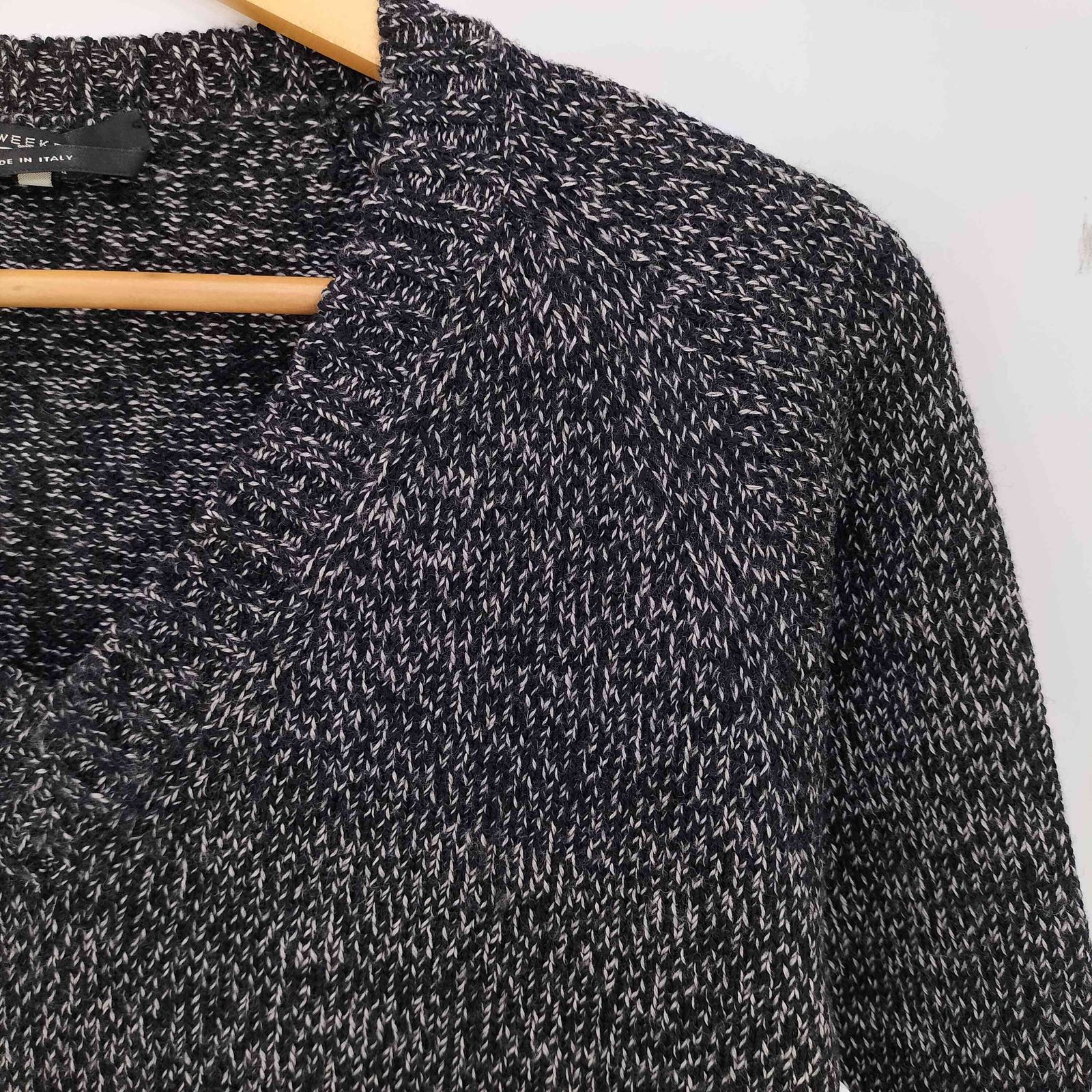 Weekend Max Mara(ウィークエンドマックスマーラ) ウール Vネックニット ローゲージ レデ 中古 古着 0406 ウィークエンドマックスマーラ Weekend Max Mara ウール Vネック