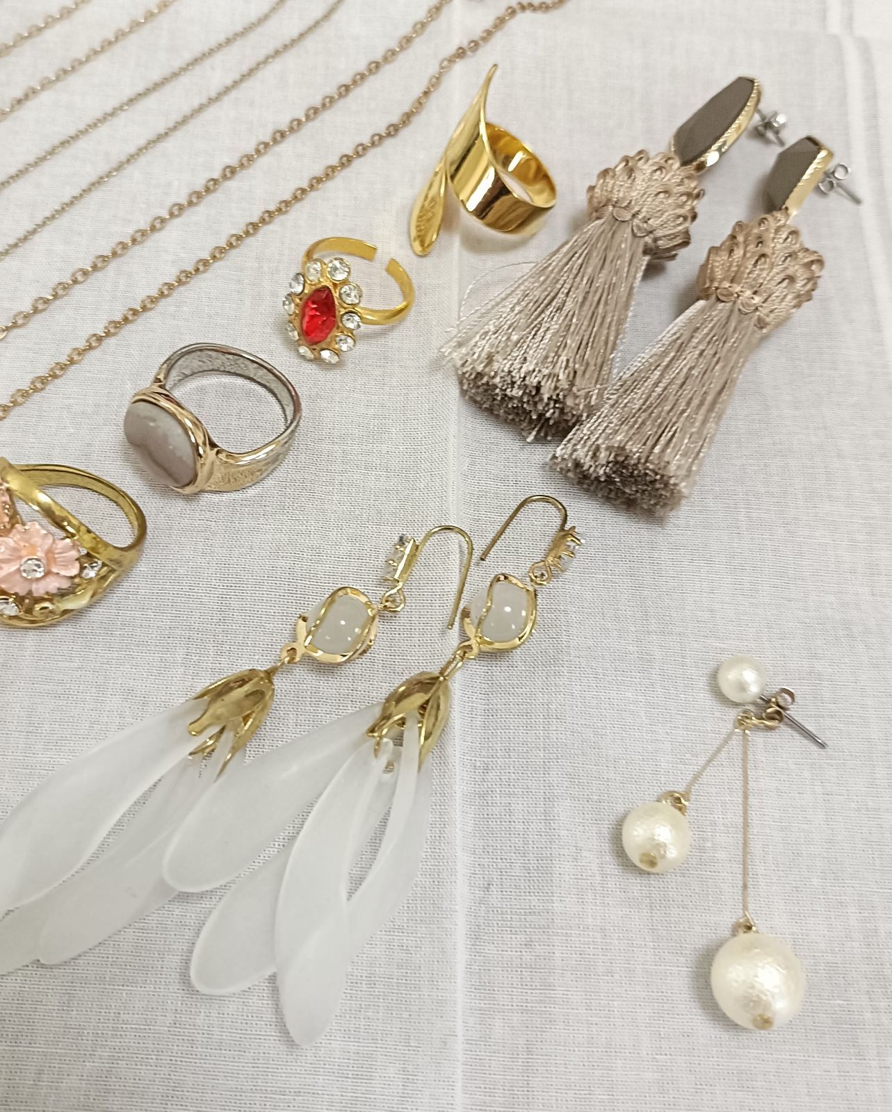 イミテーションアクセサリーまとめ売り ネックレス イヤリング