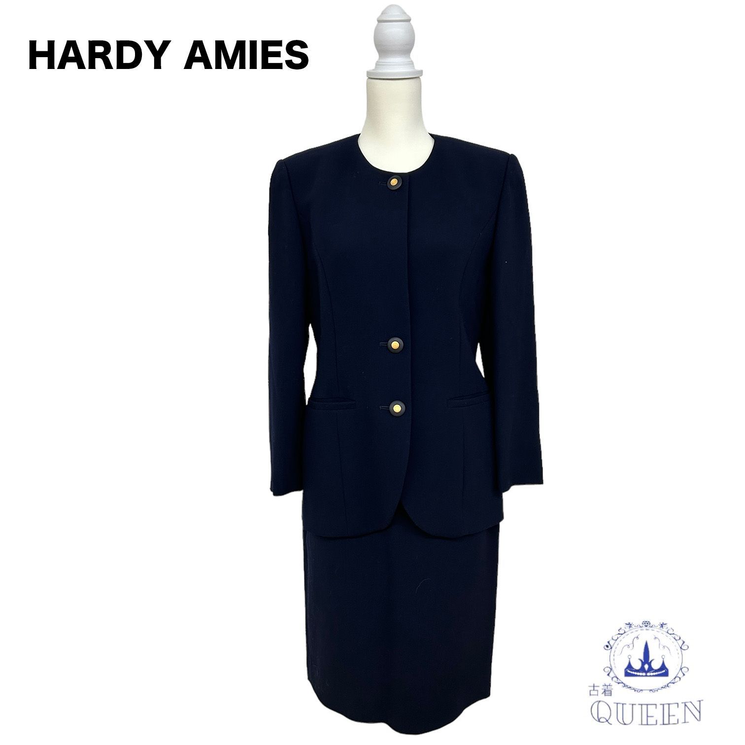 訳アリ】 HARDY AMIES ハーディエイミス スーツ フォーマル スカート ...