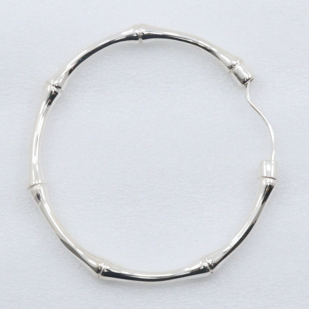 GUCCI】グッチ バンブー フープ シルバー925 レディース 19.0g ピアス