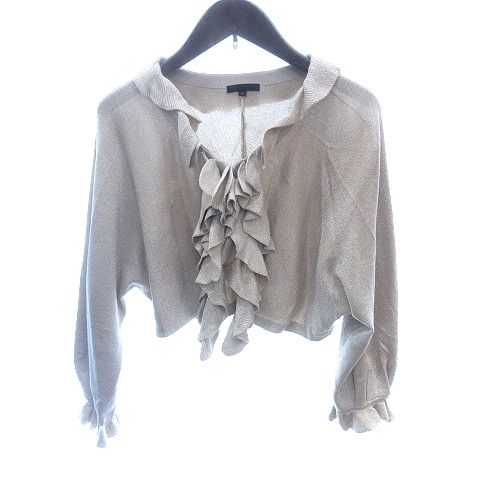 トゥービーシック【大きいサイズ】TO BE CHIC 2WAY ニットボレロ　白 トゥービーシック【大きいサイズ】TO BE CHIC 2WAY ニットボレロ