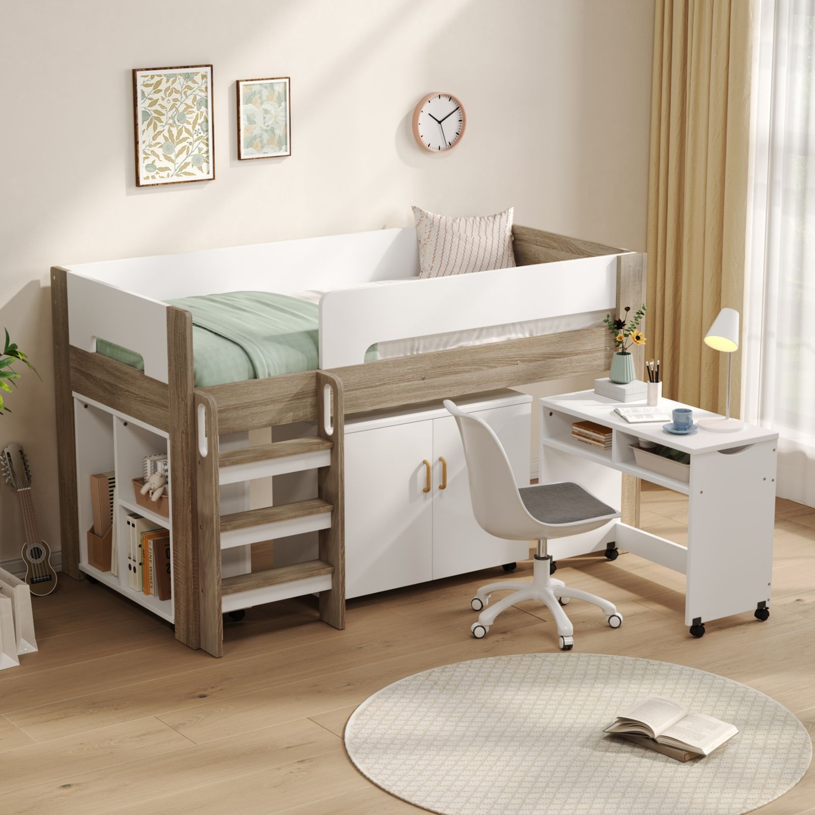 システムベッド ロフトベッド 階段付き S 木製 高さ100cm シングル Amazon.co.jp: システムベッド ロフトベッド 階段付き S 木製 高