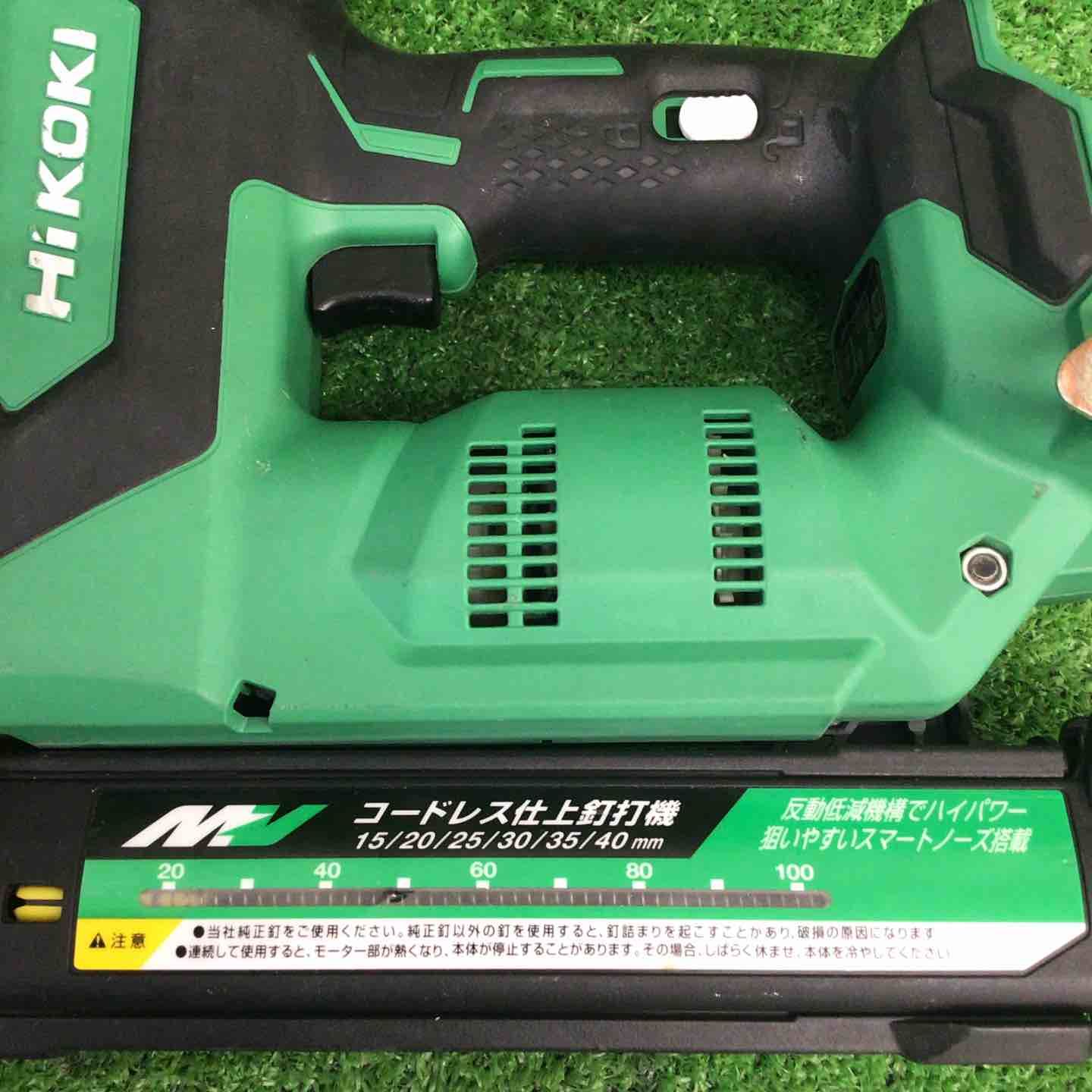 中古品 □ HiKOKI コードレス フィニッシュネイラ NT3640DA（XP）□ C □ IT3NXOYII5XO コードレス仕上釘打機 NT3640DA(XPZ) HiKOKI(旧日立工機) フィニッシュ