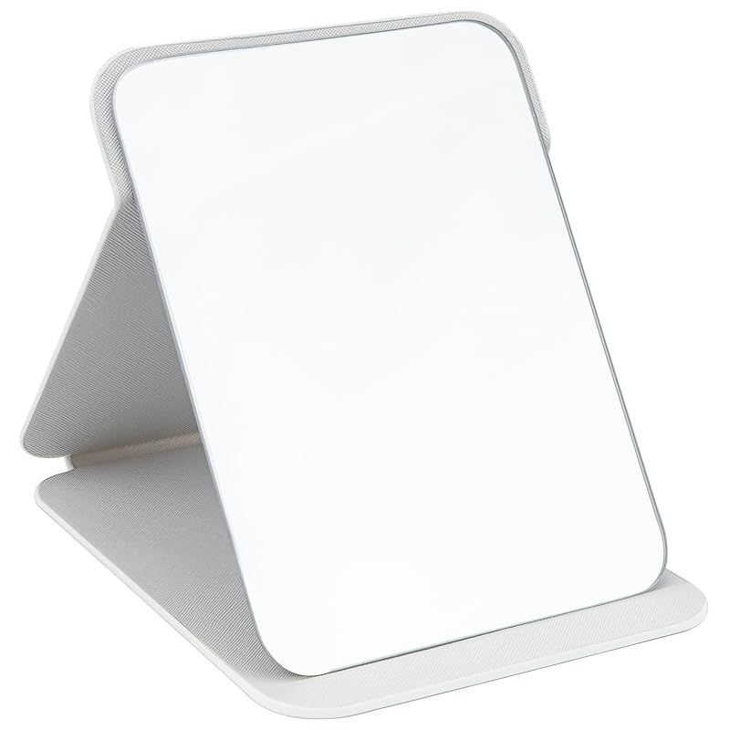 大きめホワイトスタンドミラー 割れない 鏡 姿見 キャスター付き