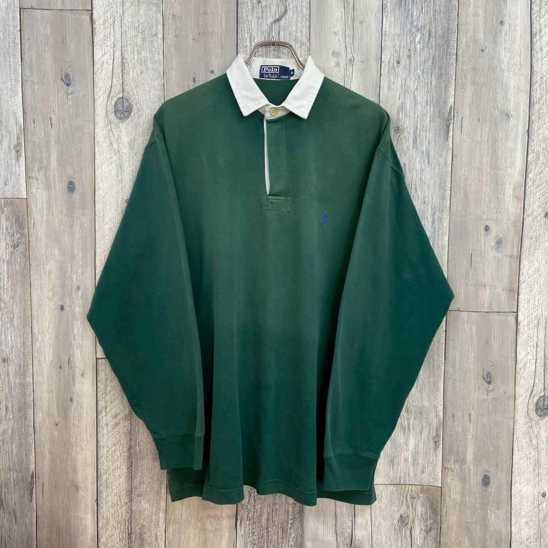 Polo by Ralph Lauren ラルフローレン 長袖 ポロシャツ LL - メルカリ