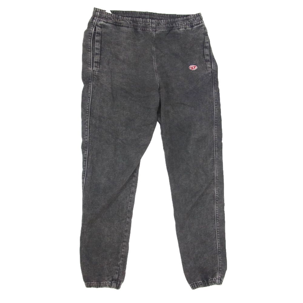 DIESEL デニムスウェットパンツ グレー DIESEL デニムスウェットパンツ 