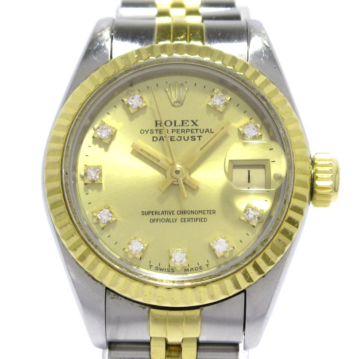 ROLEX(ロレックス) 腕時計 デイトジャスト 69173G レディース SS