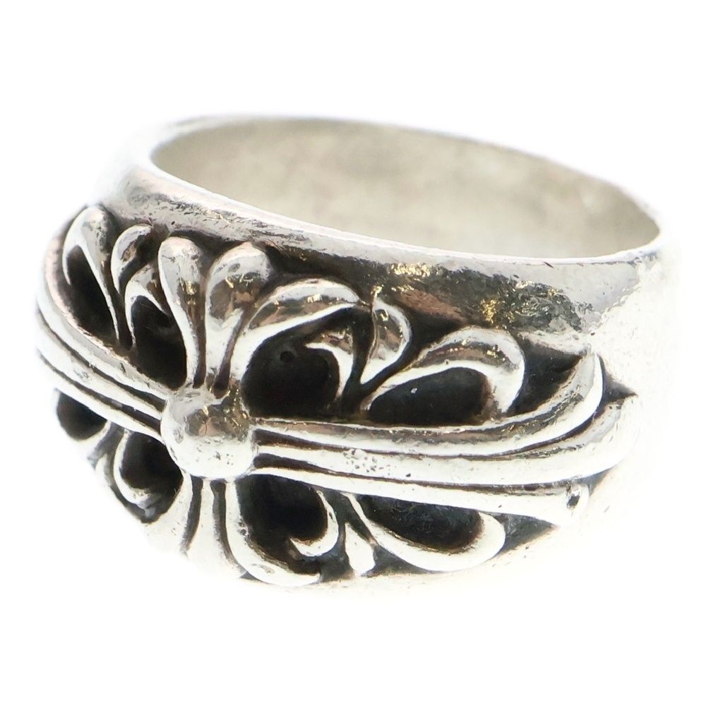 クロムハーツ FLRL CRS/フローラルクロス シルバーリング 12号 クロム