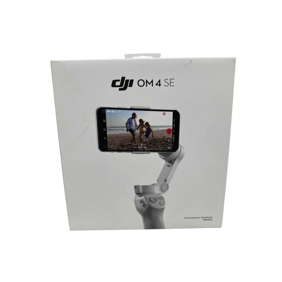 DJI OM4スマートフォンジンバル中古専用ケース付 DJI OM4 SE スマートジンバル Osmo Mobile SE スマホ用ジンバル