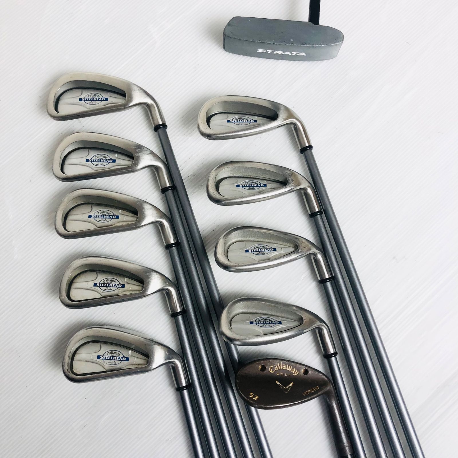 メンズ右利き初心者用　テーラーメイド　ゴルフクラブセット　W-2451 豪華 14本 Callaway キャロウェイ TaylorMade テーラーメイド