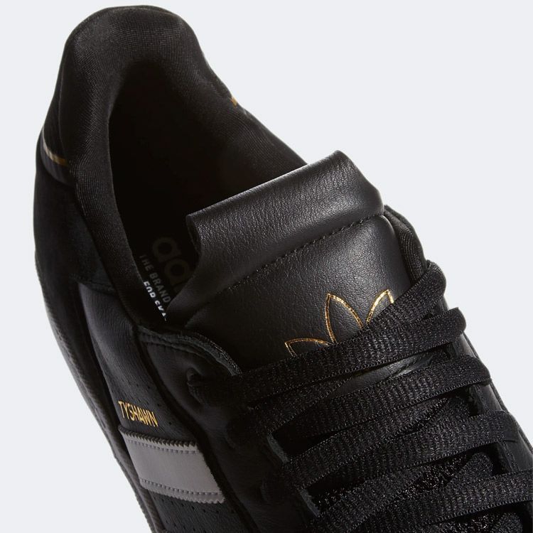 アディダス スケートボーディング タイショーン ロー 29cm(US11) ブラック×ホワイト×ゴールド #GW4891 adidas TYSHAWN  LOW ADIDAS 新品 未使用