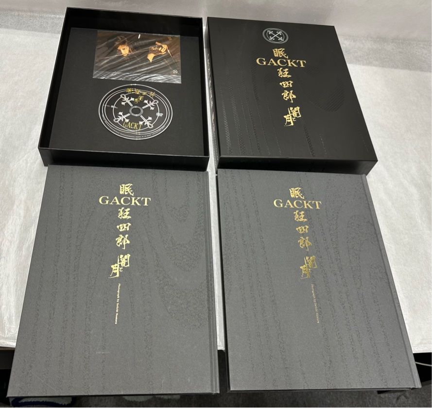 喜ばれる誕生日プレゼント Gackt眠狂四郎闇と月 特別限定box : その他 