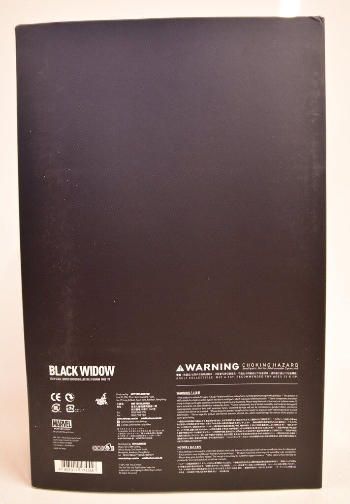 HOTTOYS MOVIE MASTERPIECE BLACK WIDOW MMS178 MMS178