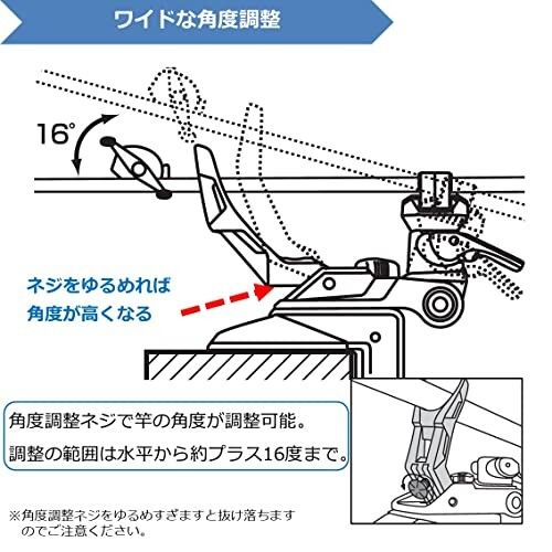 ダイワ(DAIWA) ライトホルダーメタルα 160CH ガンメタ/ブルー