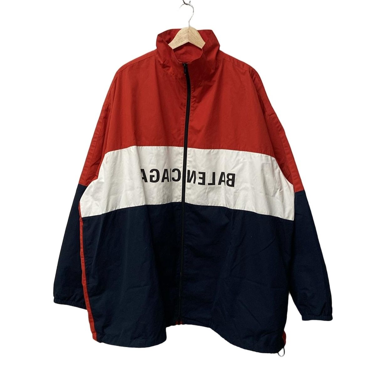 バレンシアガ　レオパード　ブルゾン BALENCIAGA レオパード柄オーバーサイズフリースブルゾン M