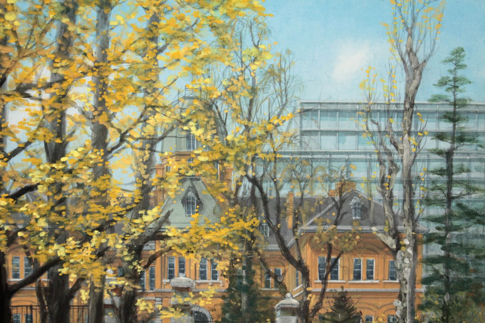 井上迪彦 「道庁」 日本画 絵画 井上迪彦 「道庁」 日本画 絵画 - メルカリ