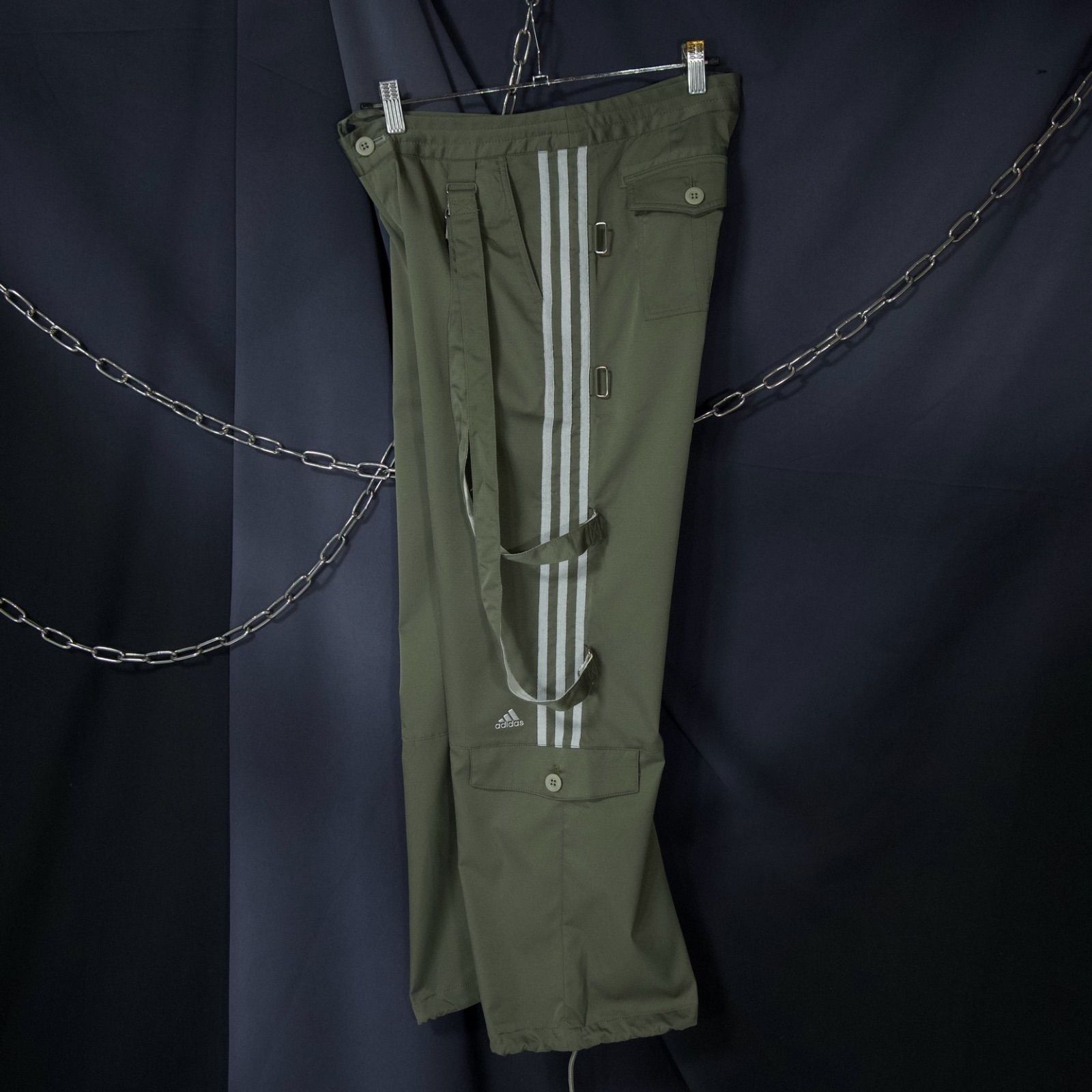 Archive サルエルパンツ ボンテージ パラシュート ギミック テック Archive サルエルパンツ ボンテージ パラシュート ギミック テック