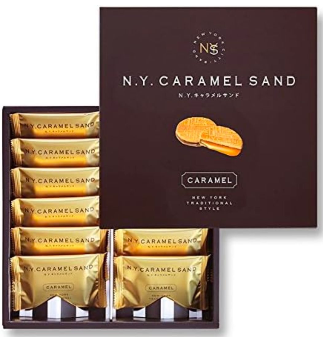 ニューヨークキャラメルサンド12個入 3箱セット 36個 ショッパー付