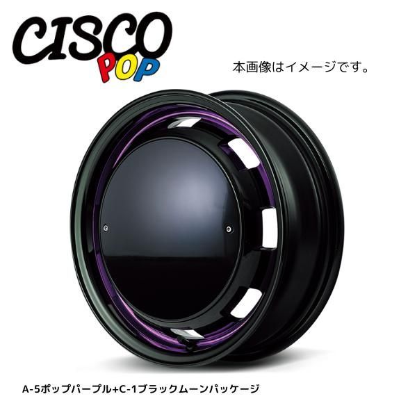 GARCIACISCO POP ホイール４本セット 14x4.5J 45 4|100 PURPLE