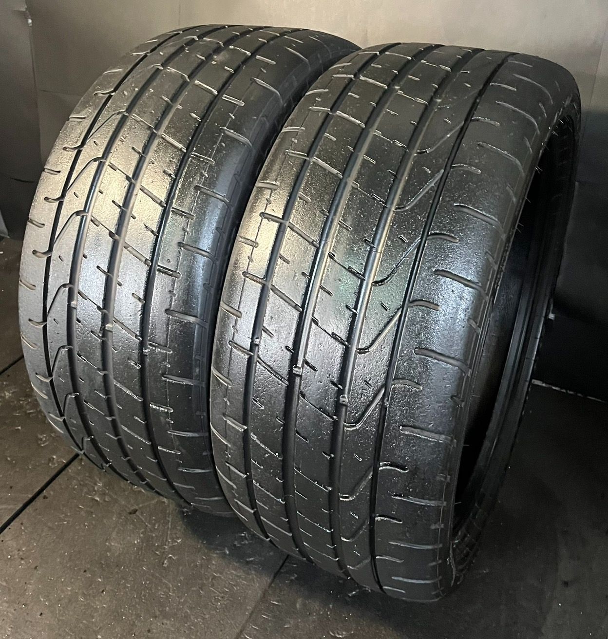 製 約7分山 ピレリ PIRELLI ピーゼロ P ZERO CORSA AR ASIMMETRICO 245 35R19 2本 h_386