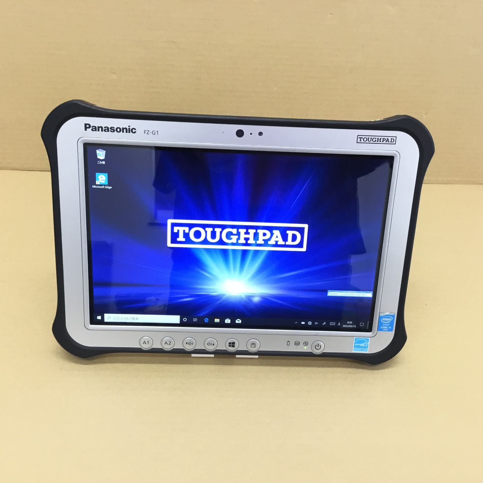 PANASONIC タブレット FZ-G1FABZZBJ TOUGHPAD CI5(4310U)-2GHZ 4GB 128GB 10.1インチ  WIN10P WLAN BLUETOOTH カメラ - メルカリ