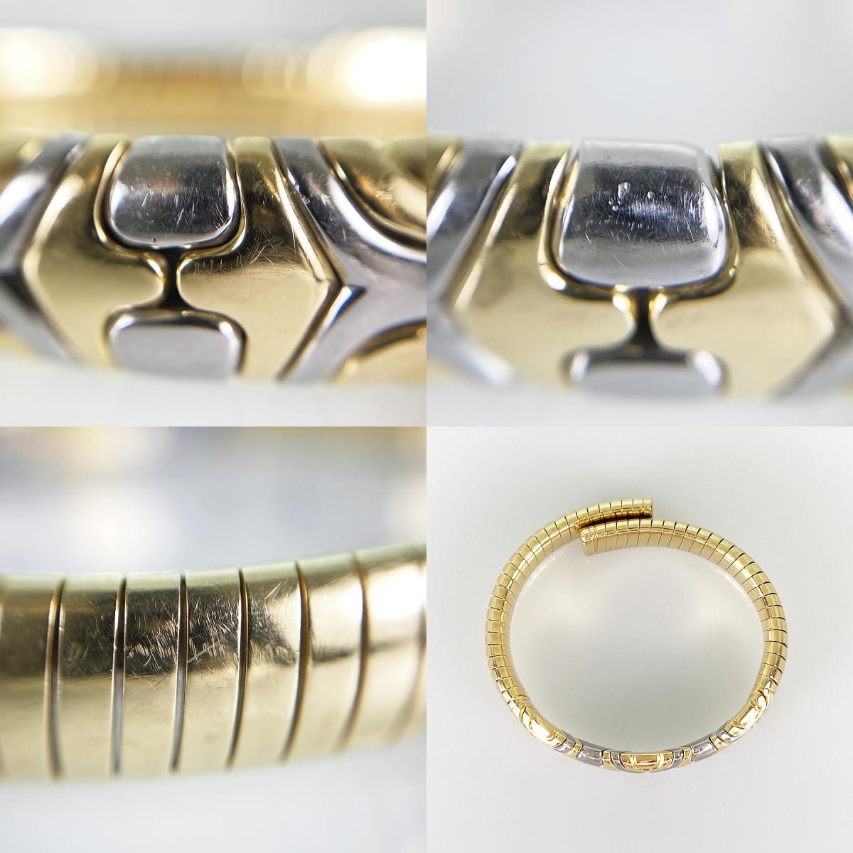 ブルガリ BVLGARI アルベアーレ K18YG ブレスレット sss【中古