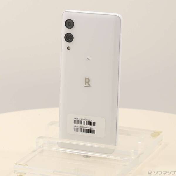 中古品〕 Rakuten Hand 5G 128GB ホワイト P780 楽天 SIMフリー