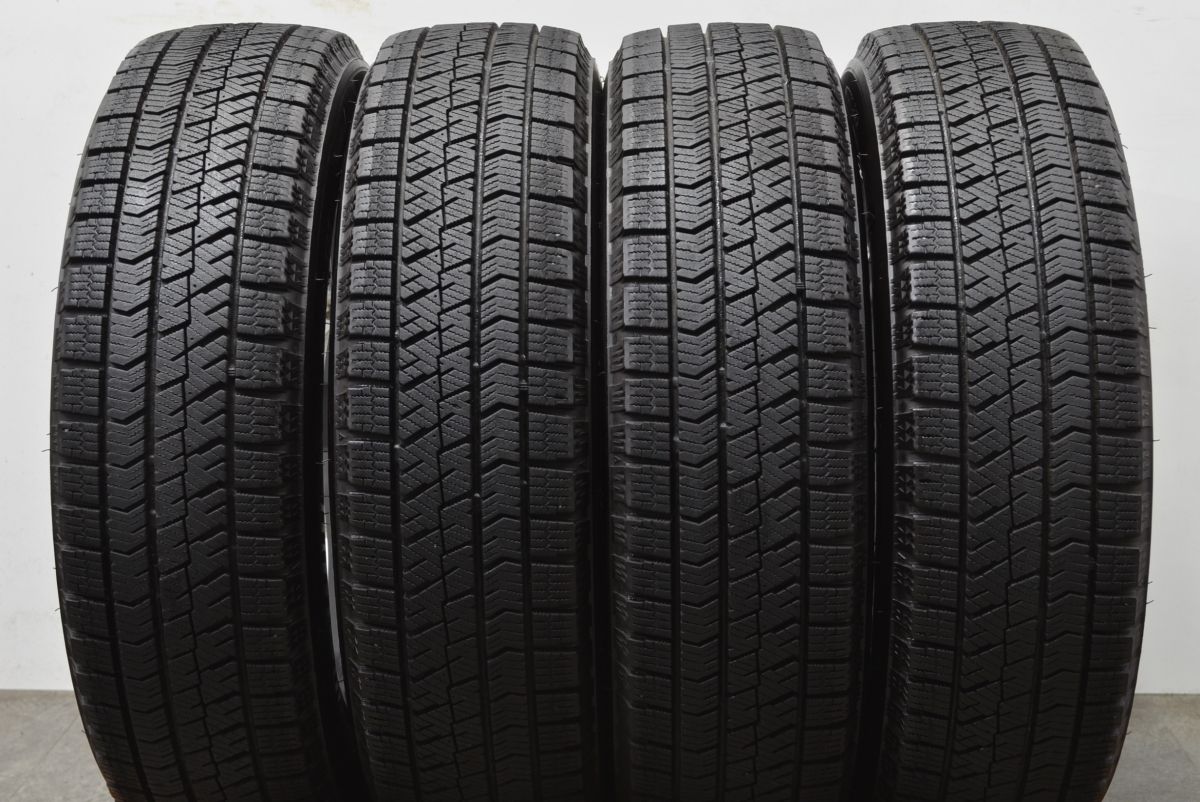 【2022年製 バリ溝】BW Sport 14in 4.5J +45 PCD100 ブリヂストン ブリザック VRX2 155/65R14 N-BOX N-ONE ワゴンR アルト タント ムーヴ