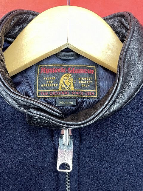 希少 HYSTERIC GLAMOUR ヒステリックグラマー ワッペン レザー 