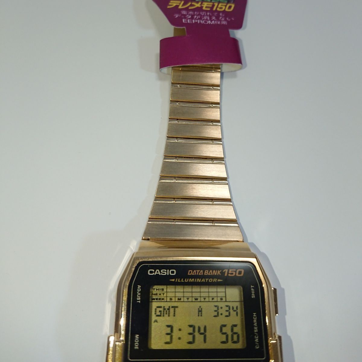 CASIO データバンク テレメモ150 DBC-1500G-9 - メルカリ CASIO データバンク テレメモ150 DBC-1500G-9 - メルカリ