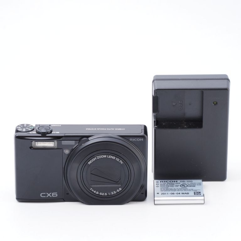 RICOH リコー デジタルカメラ CX6ブラック CX6-BK カメラ本舗｜Camera honpo メルカリ