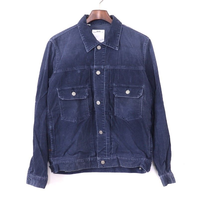 VISVIM 101 CORDUROY JKT NAVY サイズ2 ネイビー - メルカリ VISVIM 101 CORDUROY JKT NAVY サイズ2 ネイビー - メルカリ
