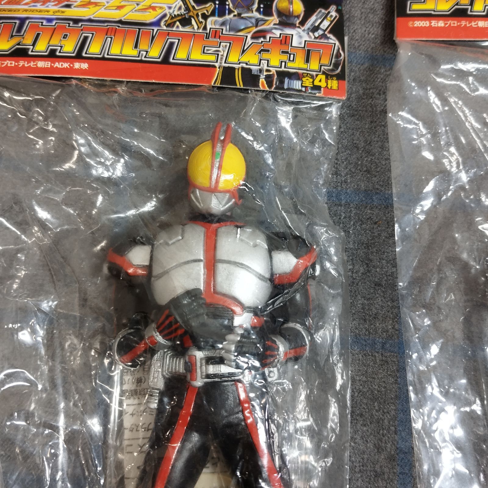仮面ライダー555コレクタブルソフビフィギュア全4種×2 BANPRESTO／バンプレスト 仮面ライダー555 コレクタブルソフビ