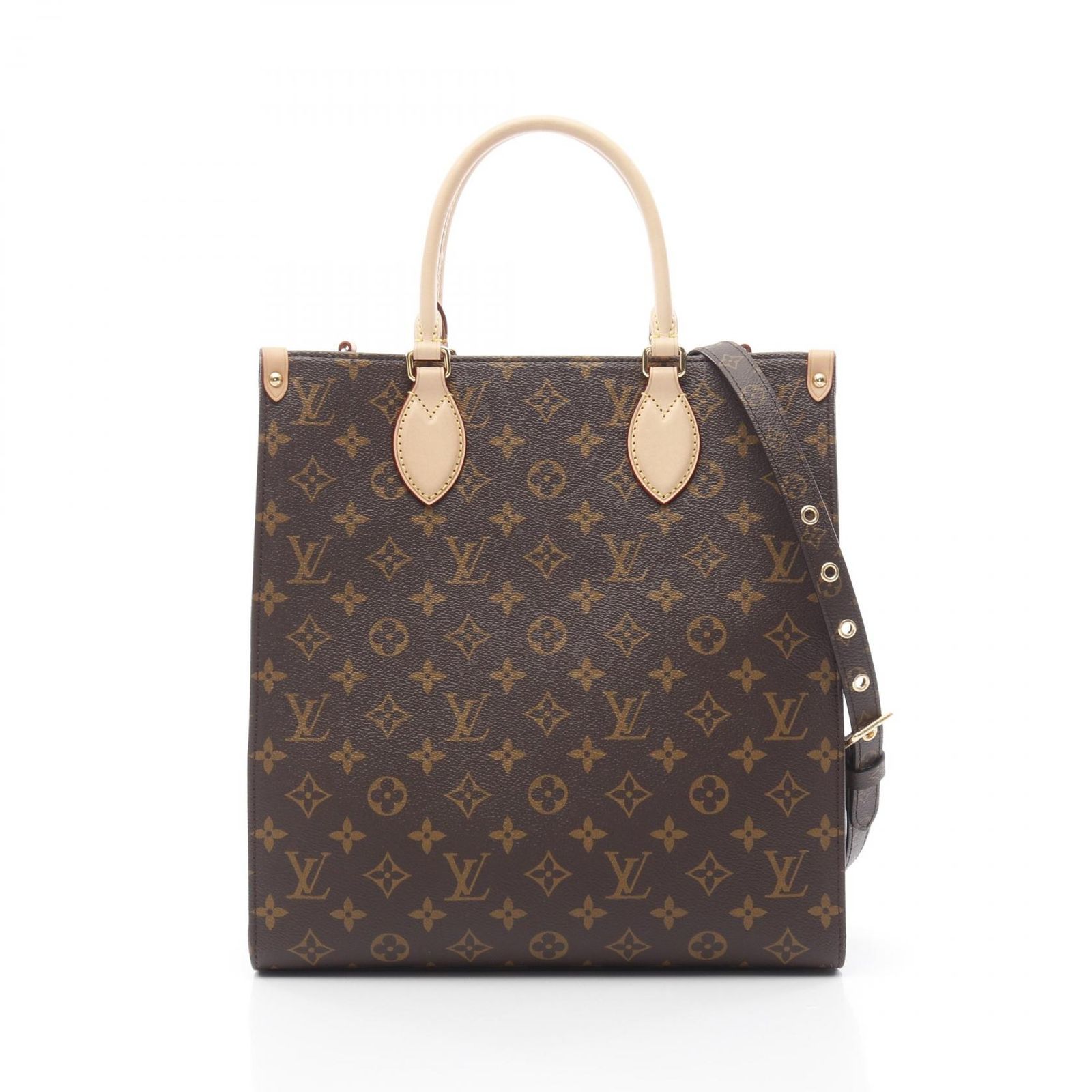 ルイ ヴィトン LOUIS VUITTON トートバッグ サックプラPM モノグラム M46263 PVCコーティングキャンバス レザー サック プラPM レディース Used A